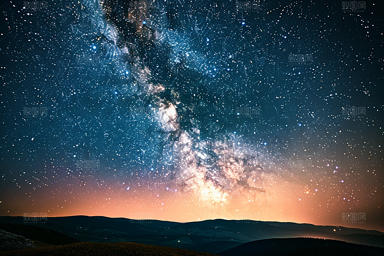 灿烂星空宇宙高清素材