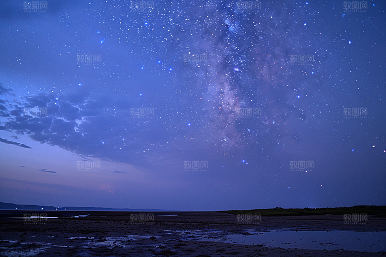 灿烂星空天空太阳系素材