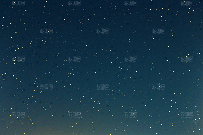 灿烂星空浪漫天空素材