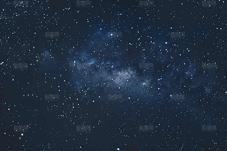 灿烂星空银河高清素材
