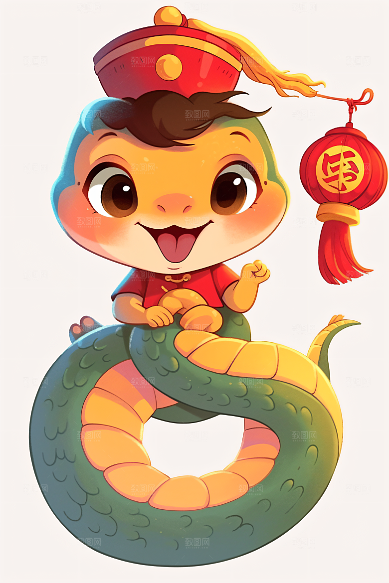 新年生肖蛇高清蛇年主题素材
