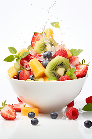 新鲜水果果蔬果品摄影图