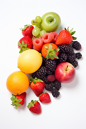新鲜水果果品美食摄影图