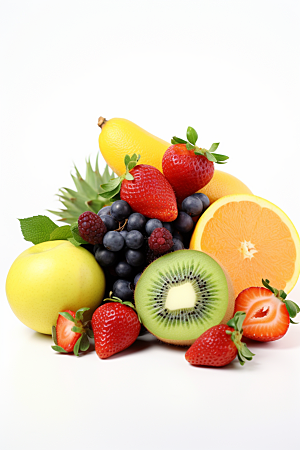 新鲜水果美味补充维C摄影图