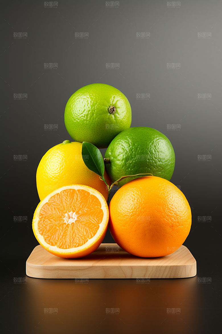 新鲜水果美食鲜果摄影图