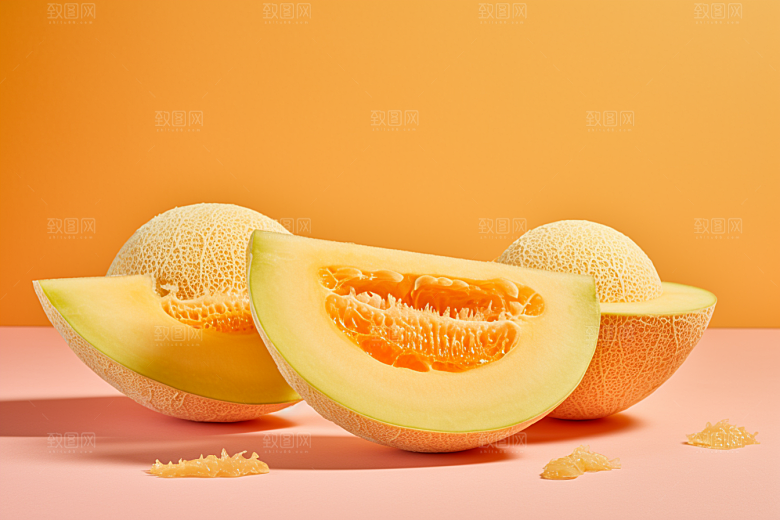 新鲜水果果品补充维C摄影图