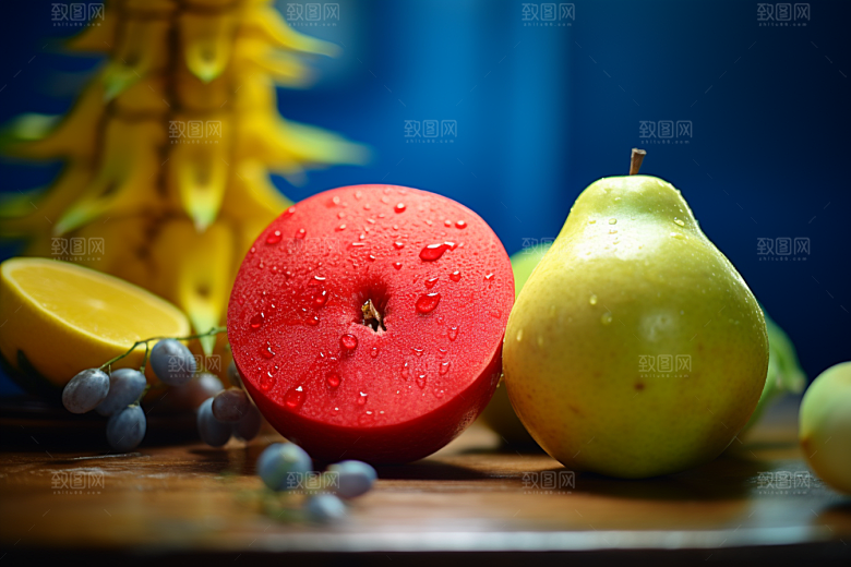 新鲜水果果品美食摄影图