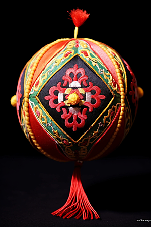 绣球高清传统文化摄影图