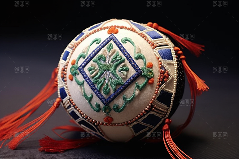 绣球高清挂饰摄影图