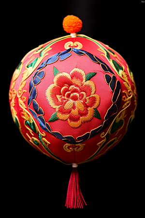 绣球中国风高清摄影图