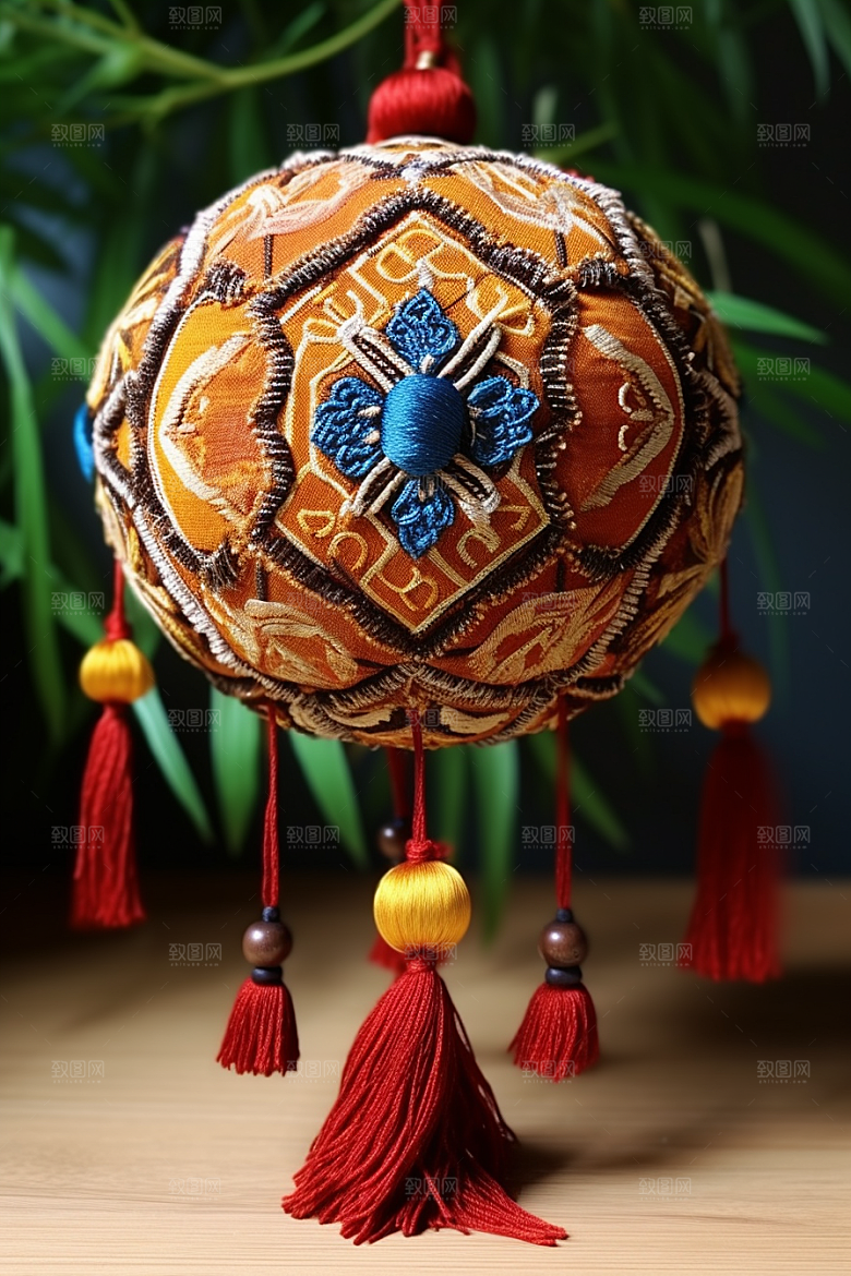 绣球高清手工艺摄影图