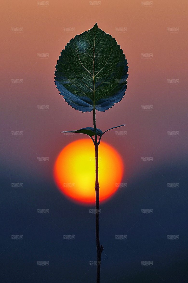 落日风光户外夕阳素材