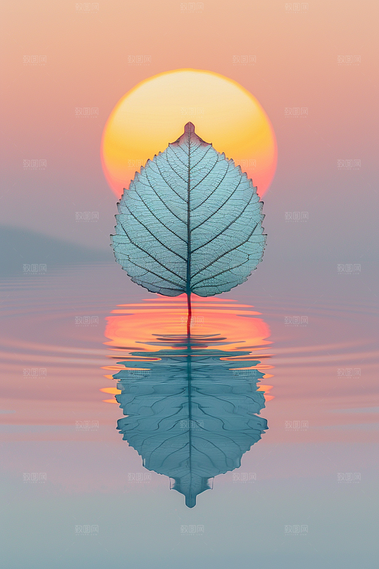 落日风光夕阳自然素材