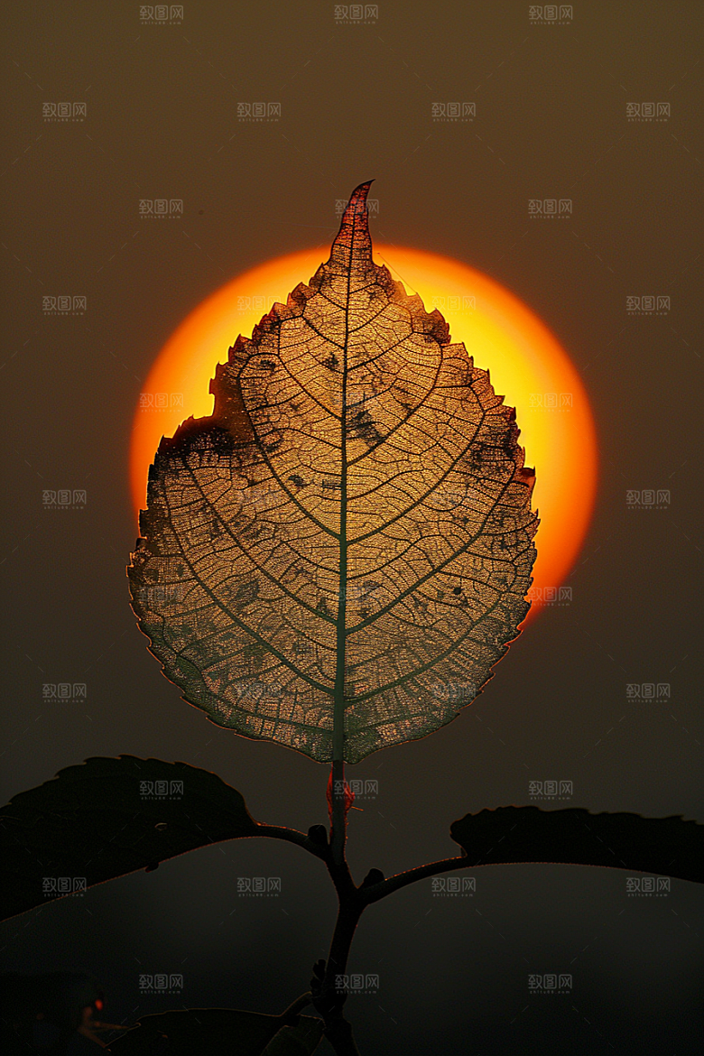 落日风光夕阳户外素材