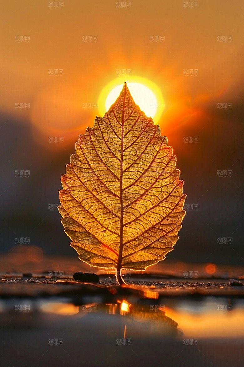 落日风光户外夕阳素材