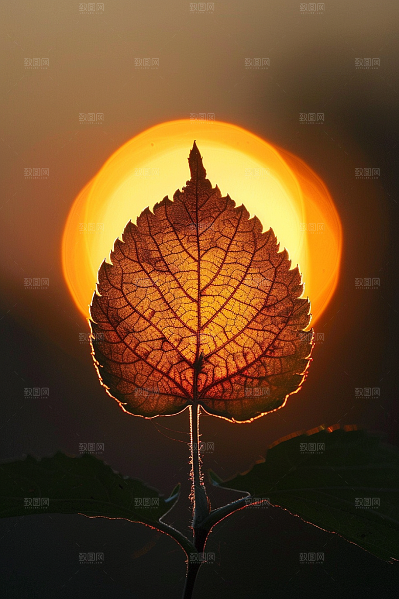 落日风光户外余晖素材