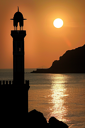落日风光户外夕阳素材