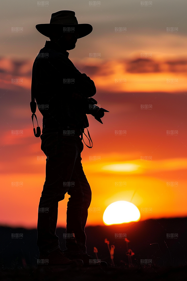 落日风光夕阳自然素材