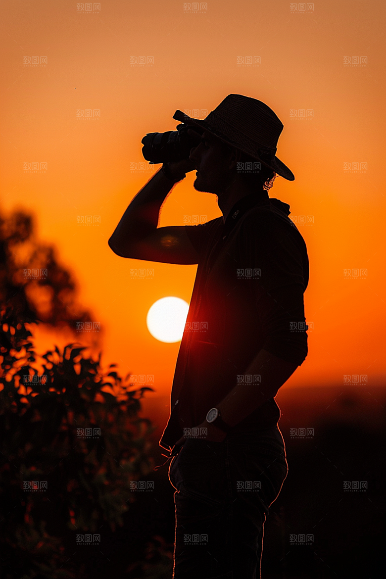 落日风光高清夕阳素材