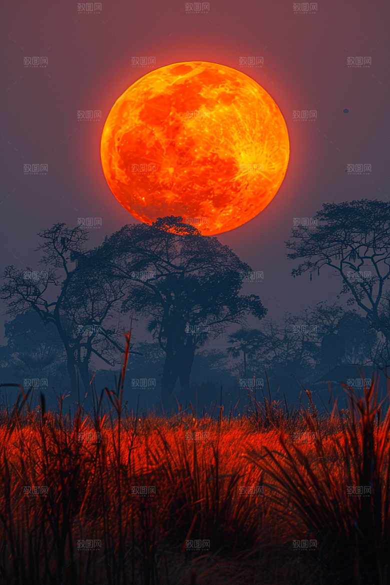 落日风光自然夕阳素材