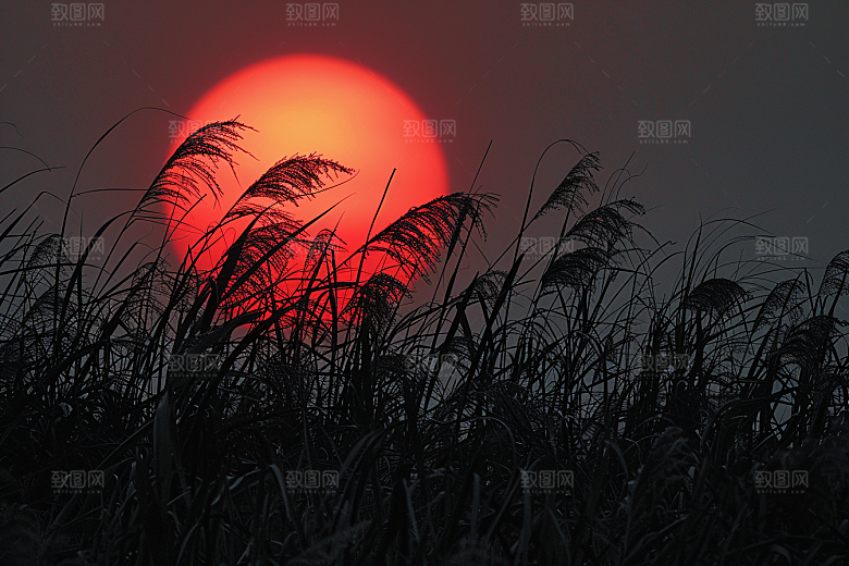 落日风光晚霞自然素材