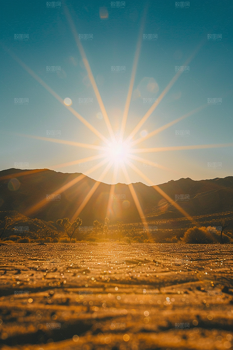 落日风光夕阳高清素材