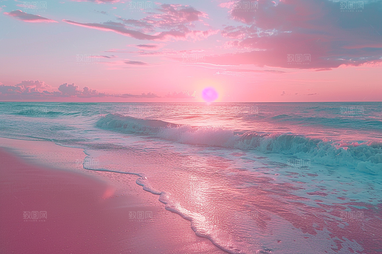 落日风光夕阳自然素材