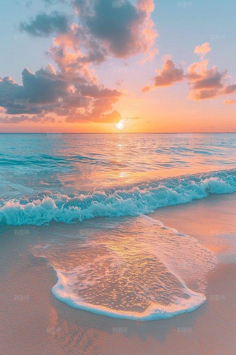 落日风光夕阳美景素材