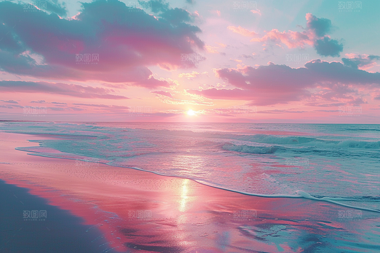 落日风光夕阳自然素材