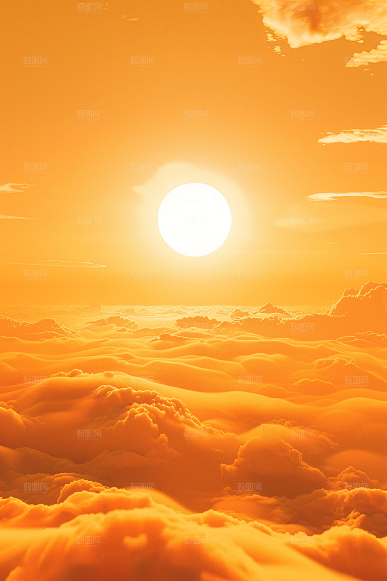 落日风光景色夕阳素材