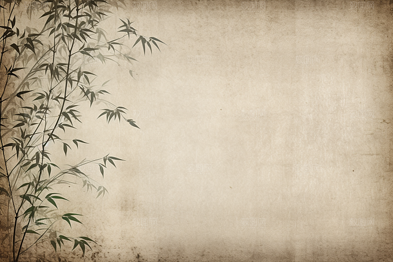 宣纸纸纹怀旧背景图