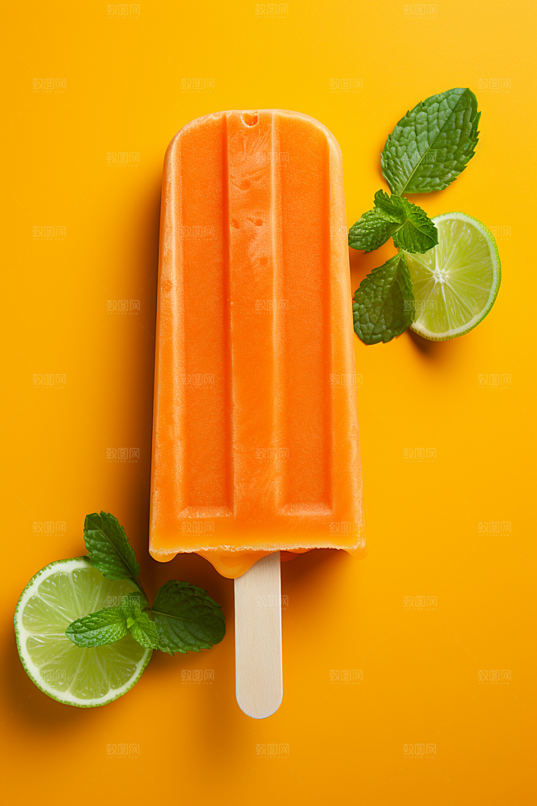 雪糕冰棒零食夏季素材