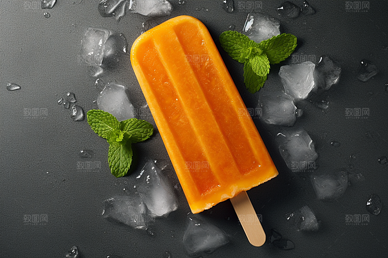 雪糕冰棒夏天清凉素材
