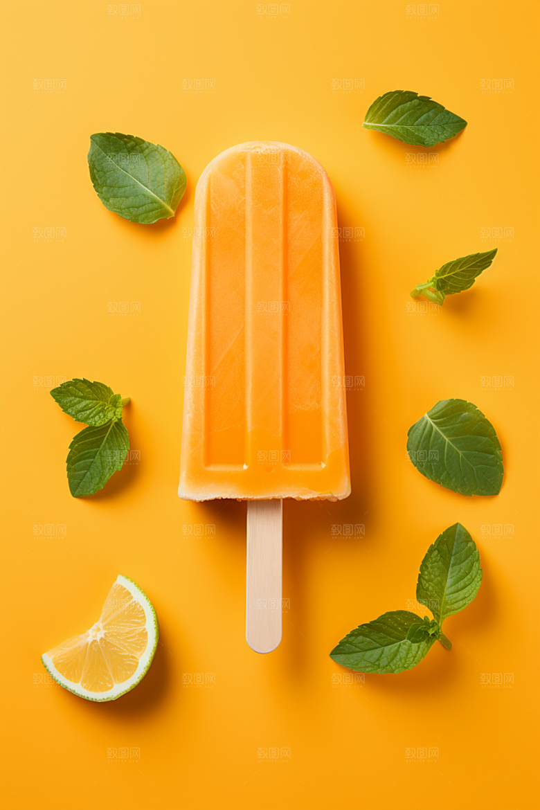 雪糕冰棒夏天清凉素材