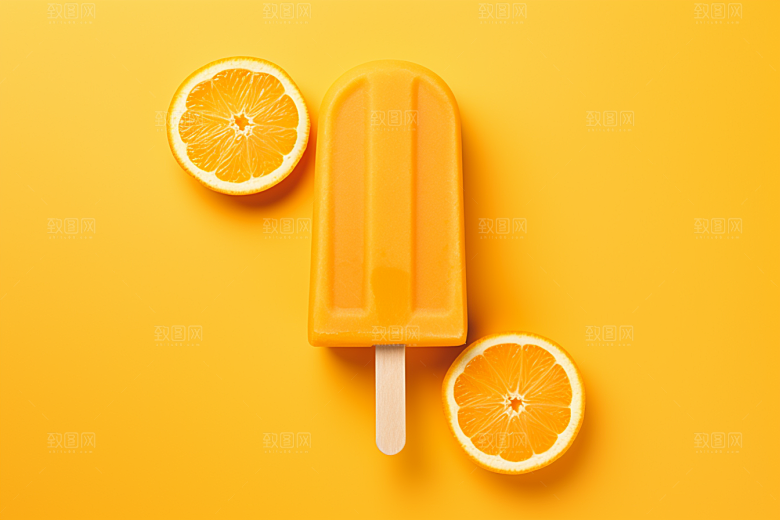 雪糕冰棒美味夏天素材