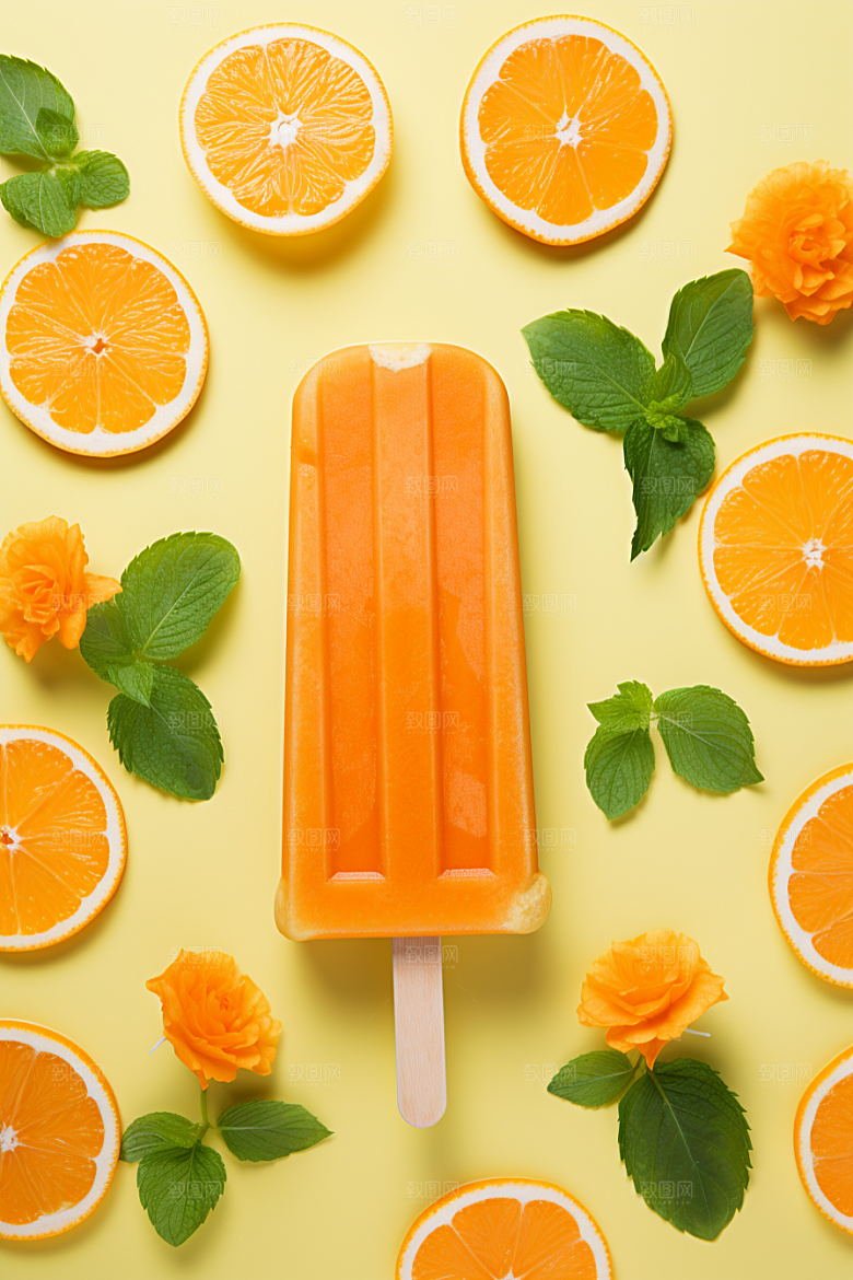 雪糕冰棒夏季棒冰素材