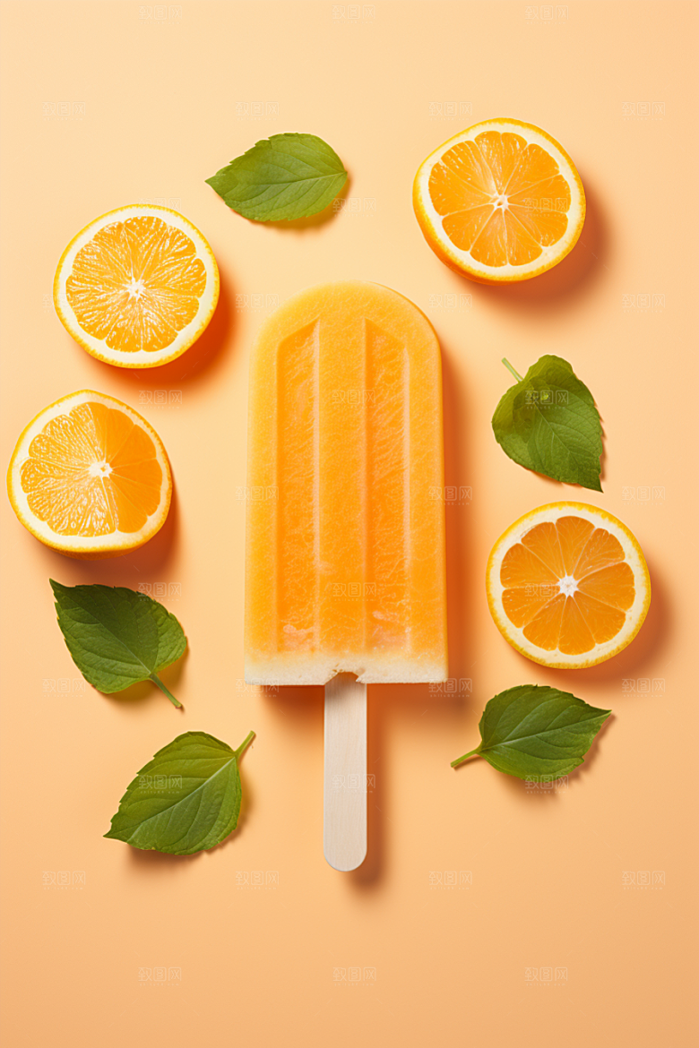 雪糕冰棒夏季美食素材