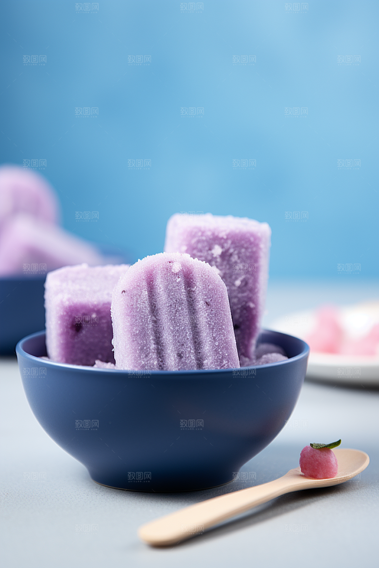 雪糕冰棒美食清新素材