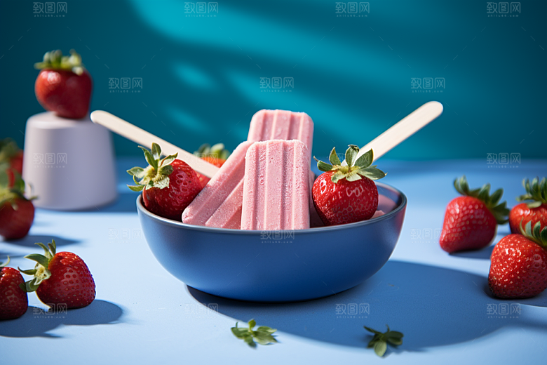 雪糕冰棒棒冰夏天素材