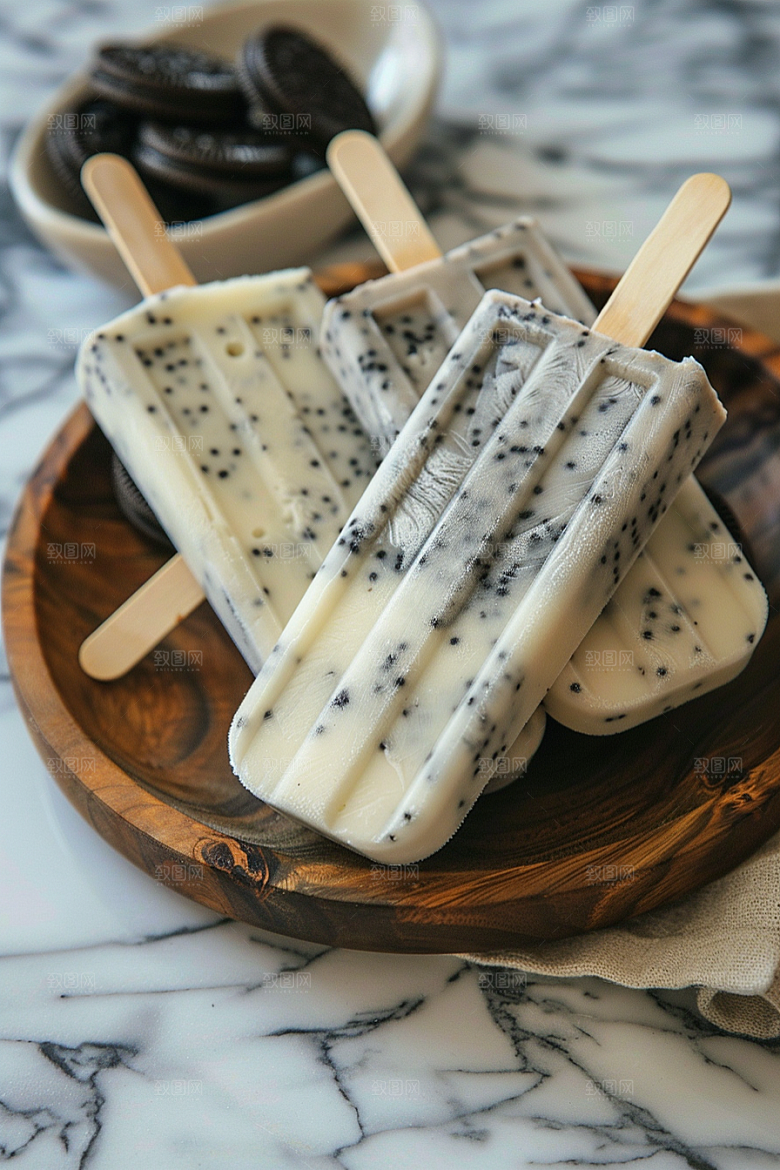 雪糕冰棒美味夏天素材