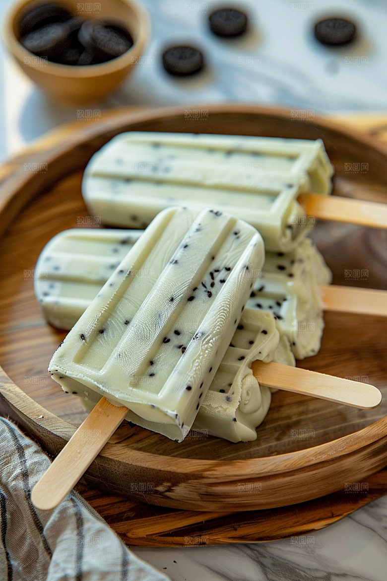 雪糕冰棒甜蜜夏天素材