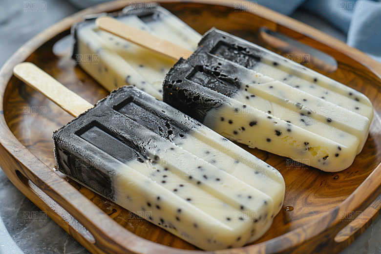 雪糕冰棒夏天美味素材