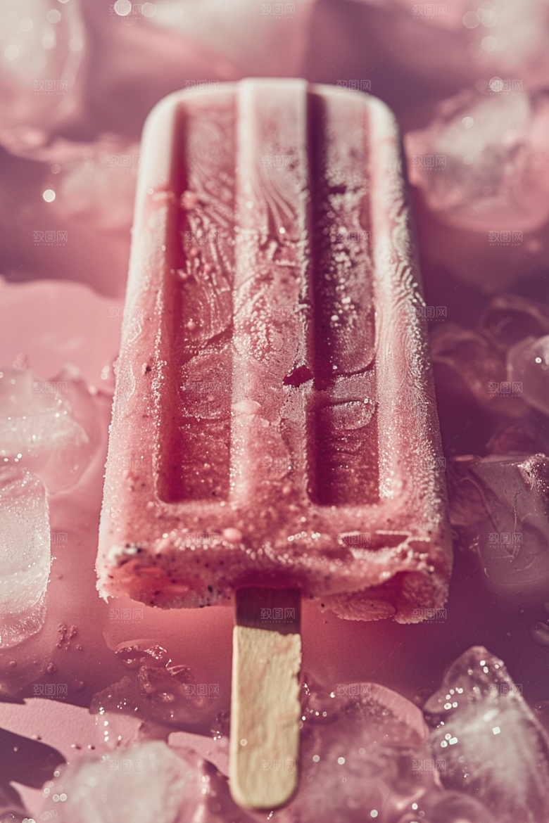 雪糕冰棒消暑零食素材
