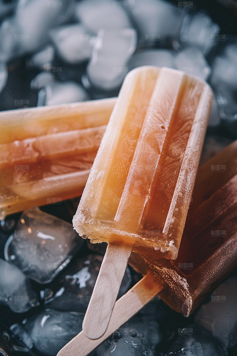 雪糕冰棒夏季清凉素材