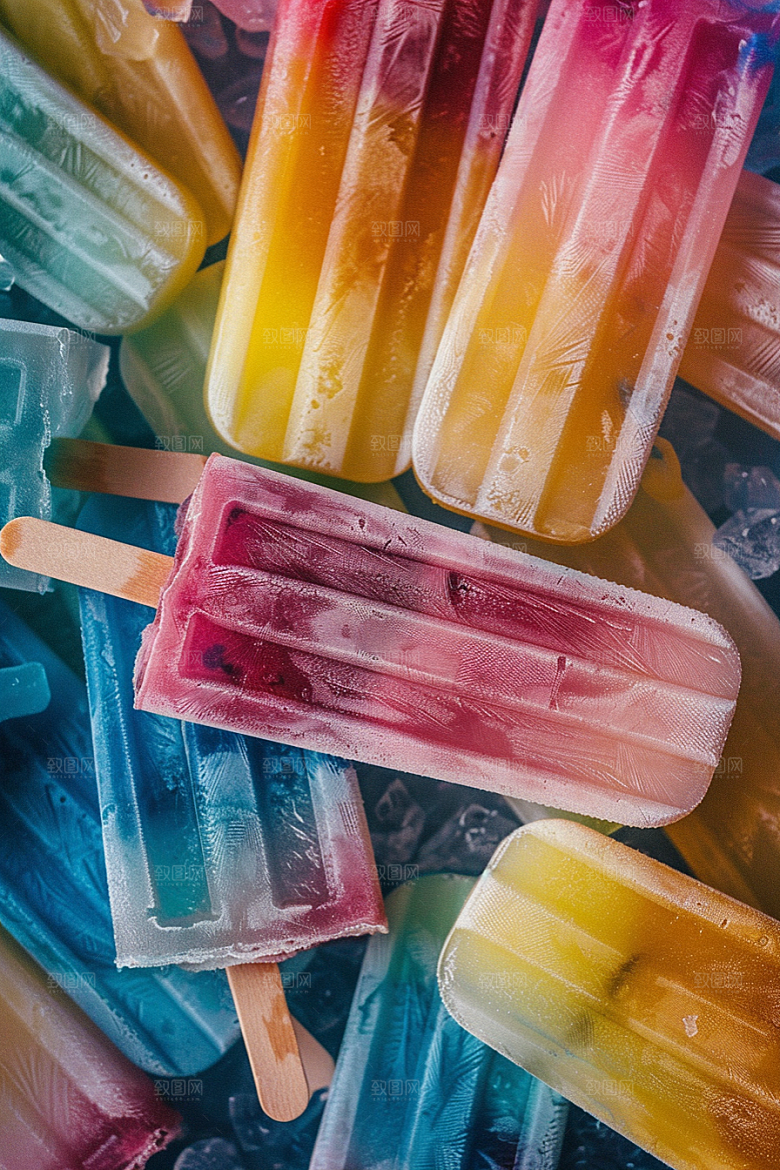雪糕冰棒夏天夏季素材