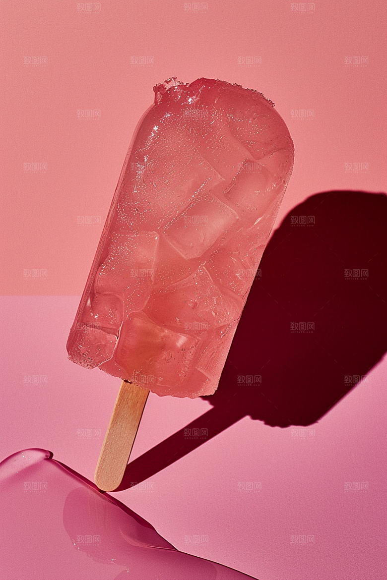 雪糕冰棒清凉夏季素材