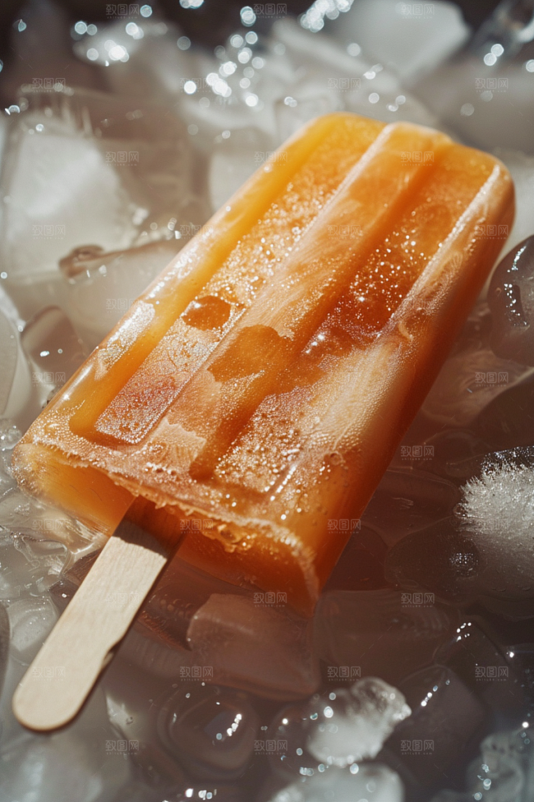 雪糕冰棒美食清凉素材