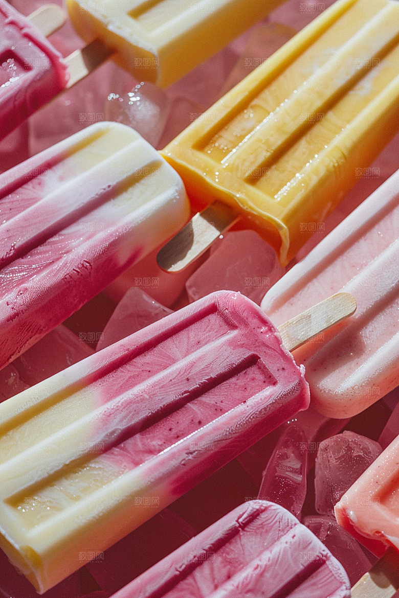 雪糕冰棒夏天甜品素材