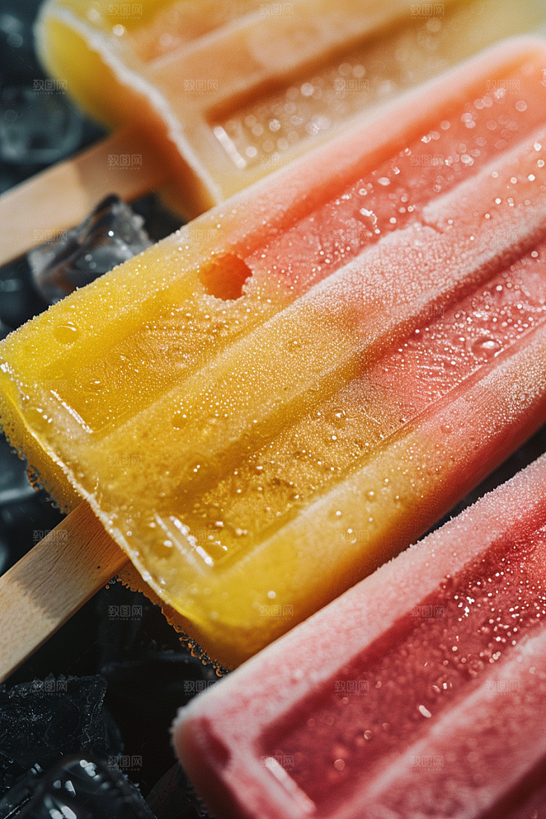 雪糕冰棒夏天甜品素材