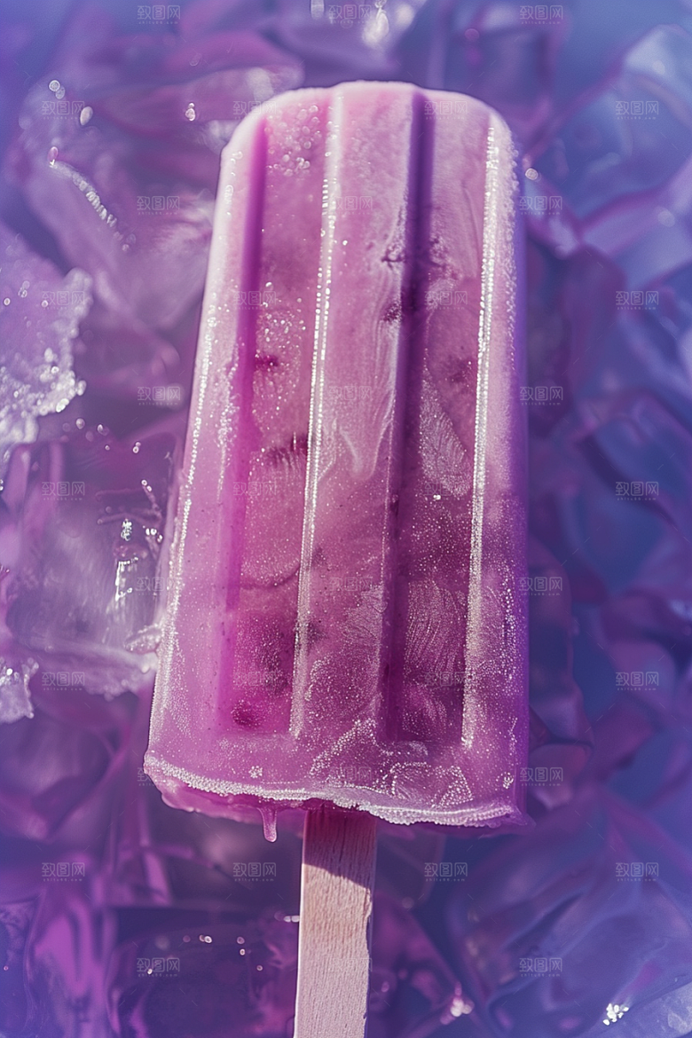 雪糕冰棒甜蜜高清素材